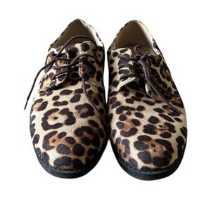 Leopard Print Men's Sneakers